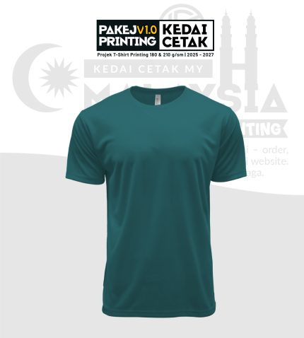 Adult Basic T-Shirt Quick Dry (Midnight) XS to 7XL